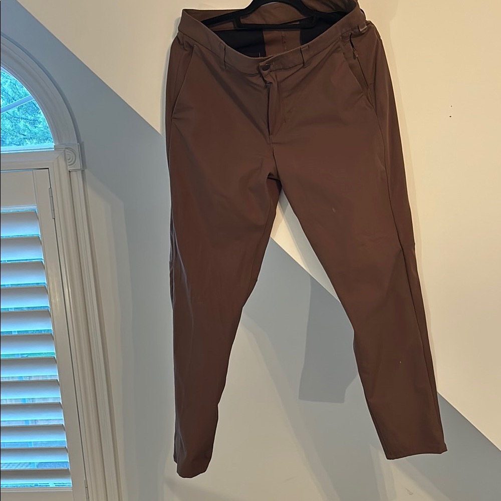 Lululemon Athletica Brown Chinos Tapered Leg